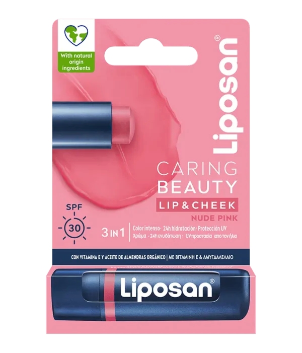 Liposan Lip Balm SPF30 Nude Pink 4.8gr