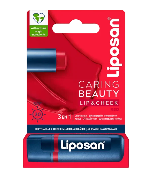 Liposan Beauty Lip Balm SPF30 Red 4.8gr