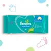 Pampers Sensitive Μωρομάντηλα χωρίς Άρωμα. Οινόπνευμα & Parabens 52τμχ