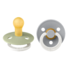 BIBS ΣΕΤ ΠΙΠΙΛΕΣ 2ΤΜΧ – COLOUR – SAGE/CLOUD GLOW – ΣΤΡΟΓΓΥΛΗ No1