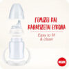 NUK First Choice Εκπαιδευτικό Μπιμπερό Με Λαβές 6-18m 150ml - Image 2