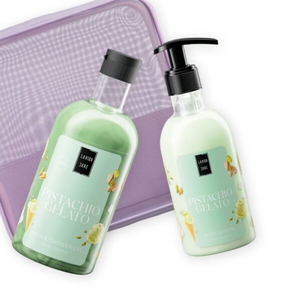 Lavish Care Pistachio Gelato - Body Care Bag Set - Image 2