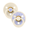 BIBS – STUDIO COLLECTION ΣΕΤ ΠΙΠΙΛΕΣ 2ΤΜΧ – JASMINE IVORY MIX – ΣΤΡΟΓΓΥΛΗ No2