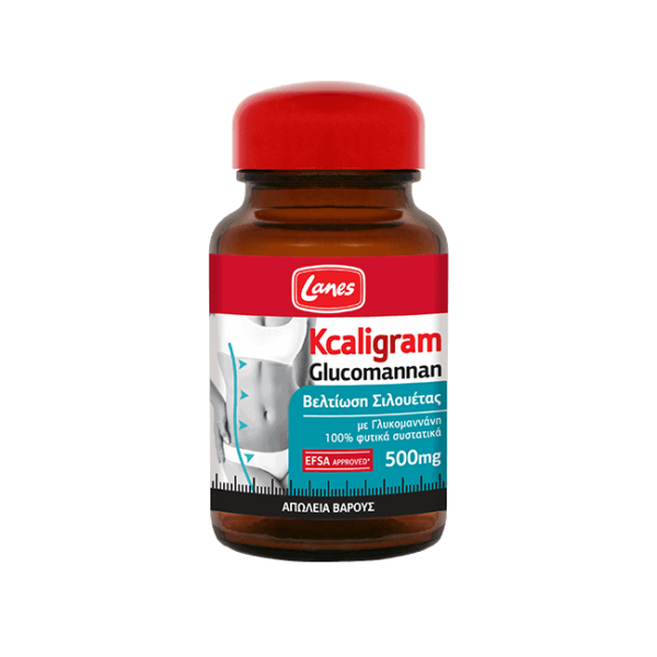 Lanes Kcaligram Glucomannan Βελτίωση Σιλουέτας