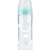 NUK New Classic Μπιμπερό γυάλινο 240ml με θηλή