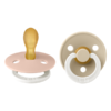 BIBS ΣΕΤ ΠΙΠΙΛΕΣ 2ΤΜΧ – COLOUR – BLUSH/VANILLA GLOW – ΣΥΜΜΕΤΡΙΚΗ Νο2