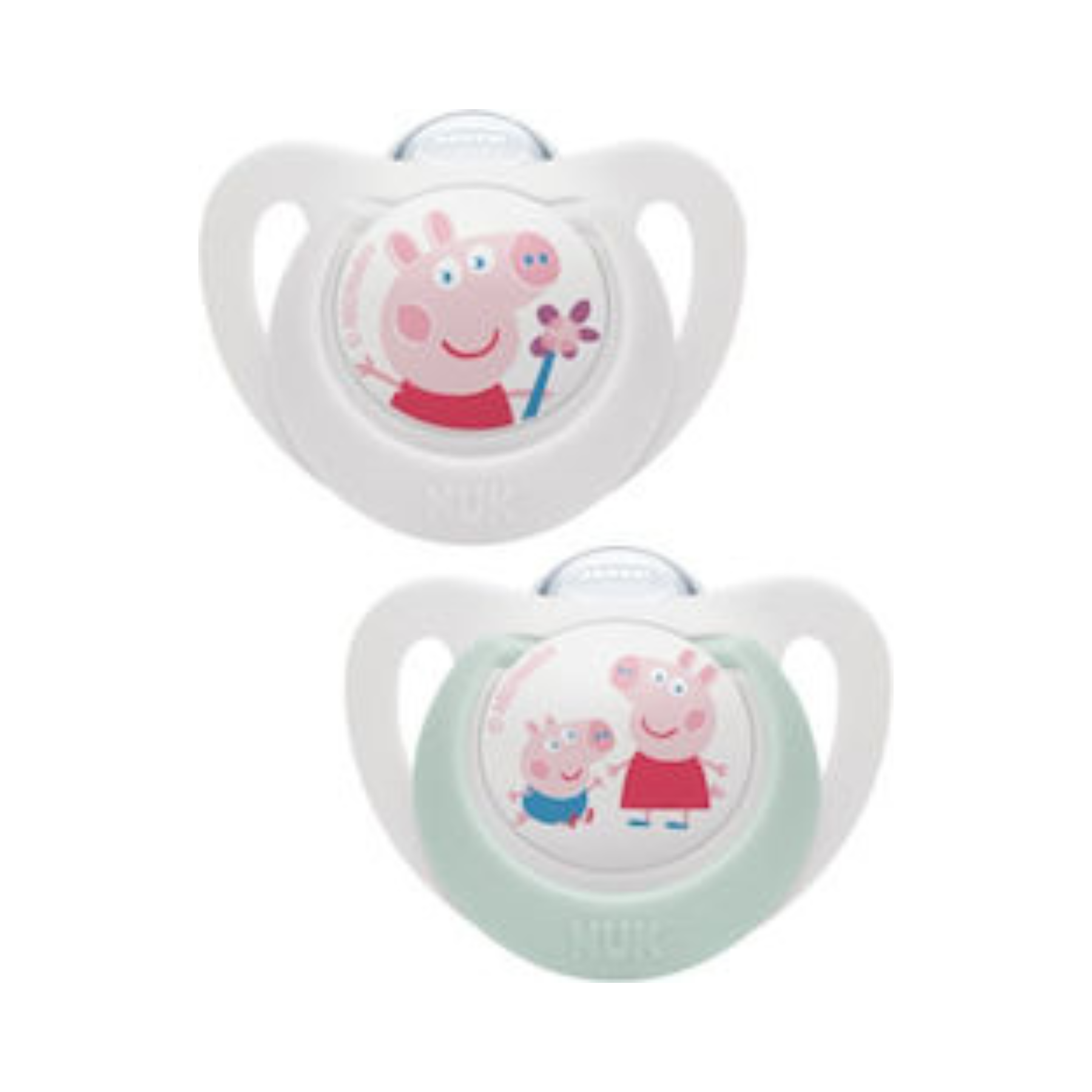 NUK Peppa Pig Star Πιπίλα σιλικόνης 18-36 μηνών