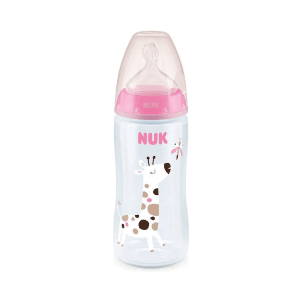 Nuk Πλαστικό Μπιμπερό First Choice Plus Κατά των Κολικών 300ml για 6-18 μηνών