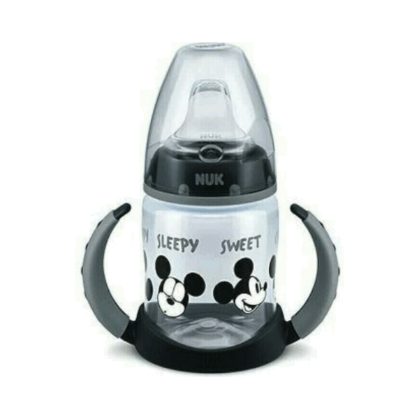NUK First Choice Disney Mickey Εκπαιδευτικό Μπιμπερό Με Λαβές 6-18m 150ml