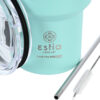 Estia Mug Lite Save The Aegean Ποτήρι Θερμός Ανοξείδωτο 400ml Bermuda Green - Image 3