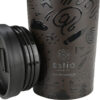 Estia Travel Mug Save The Aegean Ανακυκλώσιμο Ποτήρι Θερμός Ανοξείδωτο NOIR ECHO 350ml - Image 3