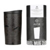 Estia Travel Mug Save The Aegean Ανακυκλώσιμο Ποτήρι Θερμός Ανοξείδωτο NOIR ECHO 350ml