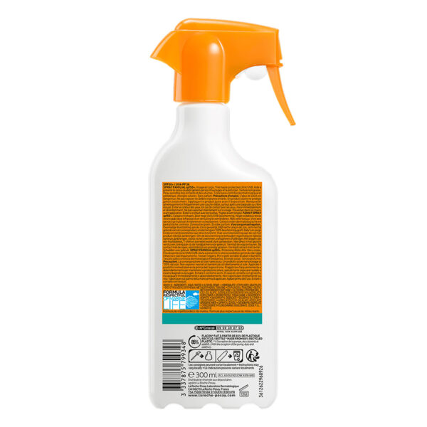 La Roche Posay Anthelios Family Αδιάβροχη Αντηλιακή Λοσιόν για το Σώμα SPF50 σε Spray 300ml - Image 2