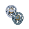 BIBS x LIBERTY Colour 2 Pack Bobo - Dusty Blue Mix
