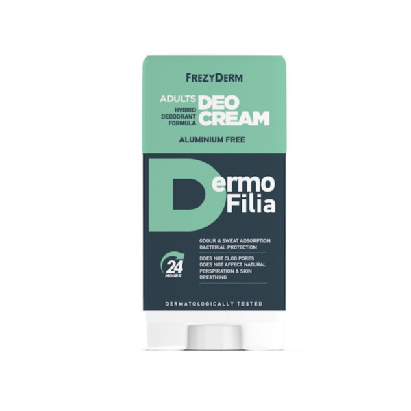 Frezyderm Dermofilia Adults Αποσμητικό 24h σε Κρέμα Χωρίς Αλουμίνιο 40ml