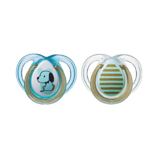 Tommee Tippee Ορθοδοντικές Πιπίλες Σιλικόνης για 0-6 μηνών 2τμχ