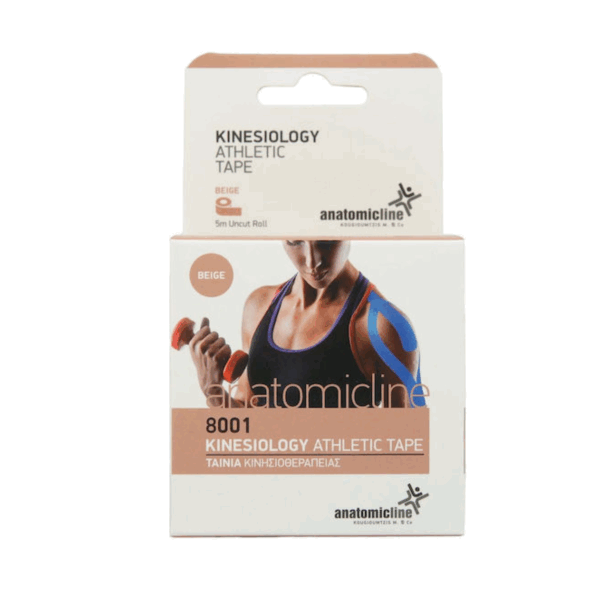 Anatomic Line Ταινία Κινησιοθεραπείας 5cm x 5m Μπεζ