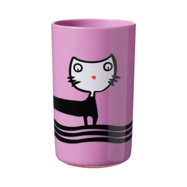 Tommee Tippee Παιδικό Ποτηράκι "No Knock" από Πλαστικό Μωβ 190ml για 18m+