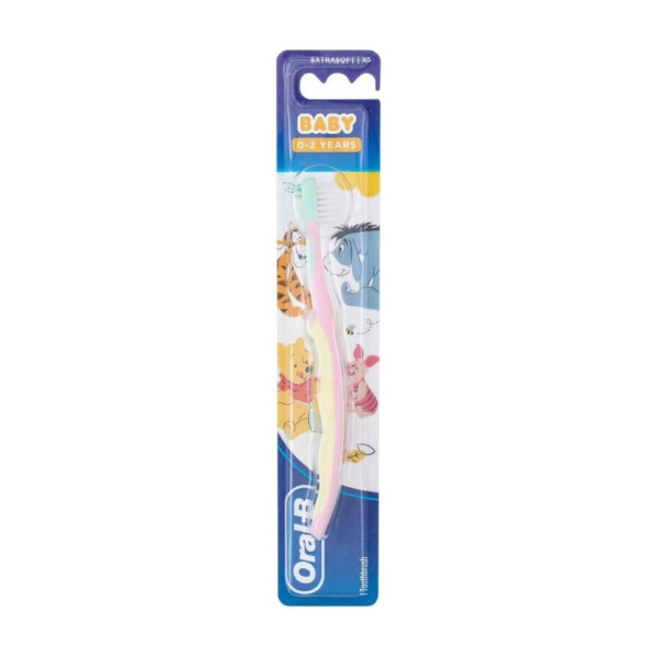 Oral-B Βρεφική Οδοντόβουρτσα Baby Λαχανί / Πορτοκαλί / Γαλάζιο - Image 2