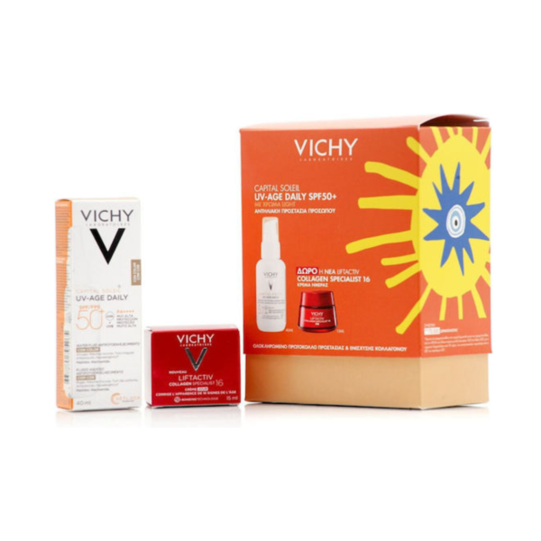 Vichy Promo Capital Soleil Σετ Περιποίησης για Αντιγήρανση & Ενυδάτωση 2τμχ - Image 2