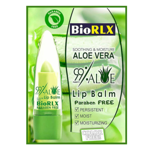 BioRLX Aloe Vera 99% Lip Balm 3.5gr - Image 2