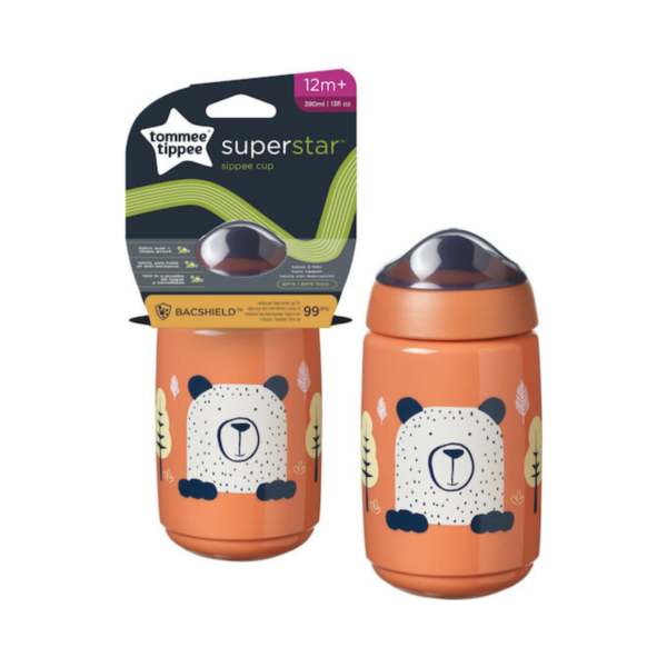 Tommee Tippee Παιδικό Ποτηράκι από Σιλικόνη Πορτοκαλί 390ml για 12m+ - Image 2