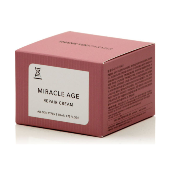 Thank You Farmer Miracle Age Rich 24ωρη Αναπλαστική & Λευκαντική Κρέμα Προσώπου για Ξηρές Επιδερμίδες κατά των Πανάδων με Ceramides 50ml - Image 3