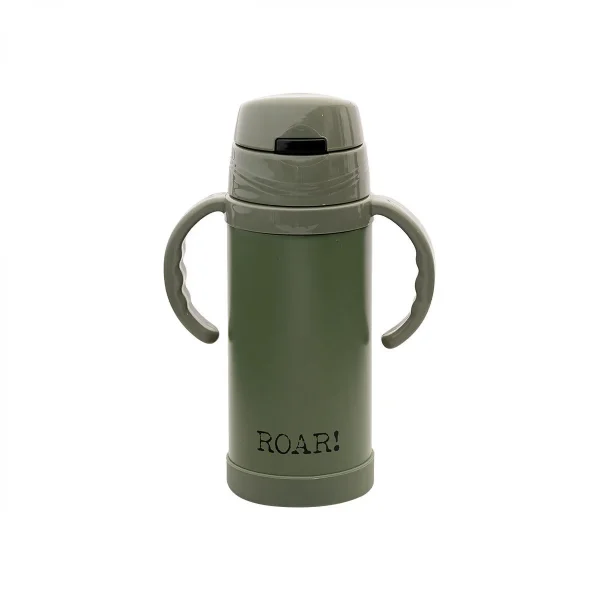 Estia Θερμός Παιδικό Slogans Ανοξείδωτο 350Ml Roar Green