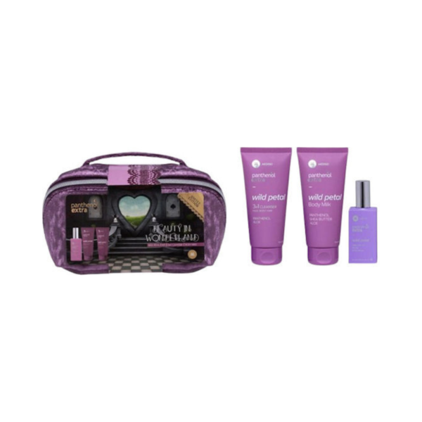 Panthenol Extra Beauty In Wonderland Wild Petal Γυναικείο Σετ με Body Lotion 4τμχ