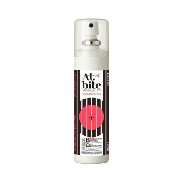 AtBite Mosquito High Protection Εντομοαπωθητικό Spray 100ml