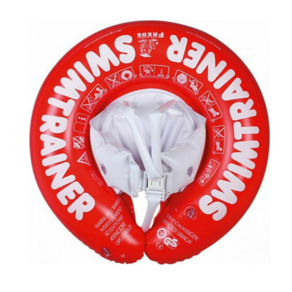 Freds Swim Academy Βρεφικό Σωσίβιο Swimtrainer για 2-6 Ετών Κόκκινο