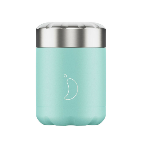 Chilly's Δοχείο Φαγητού Θερμός Inox Pastel Green 300ml