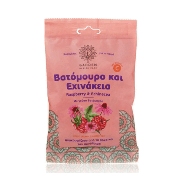 Garden Καραμέλες χωρίς Γλουτένη Βατόμουρο & Εχινάκεια 60gr