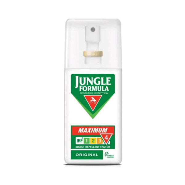 Jungle Formula Maximum Original Εντομοαπωθητική Λοσιόν σε Σωληνάριο 75ml