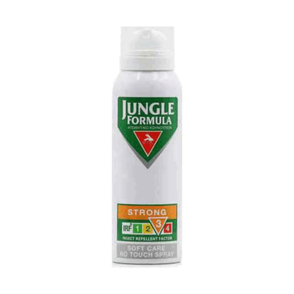 Jungle Formula Soft Care No Touch Εντομοαπωθητικό Σωληνάριο IRF-3 Κατάλληλο για Παιδιά 125ml