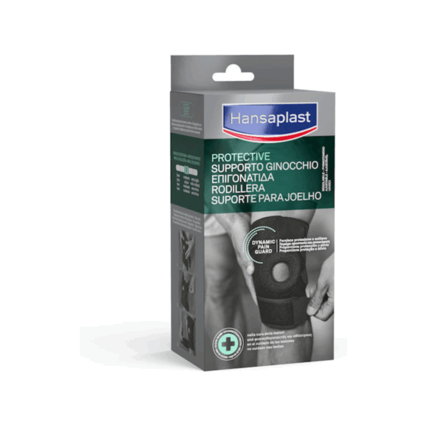 Hansaplast Sport Adjustable Επιγονατίδα με Οπή σε Μαύρο χρώμα - Image 2