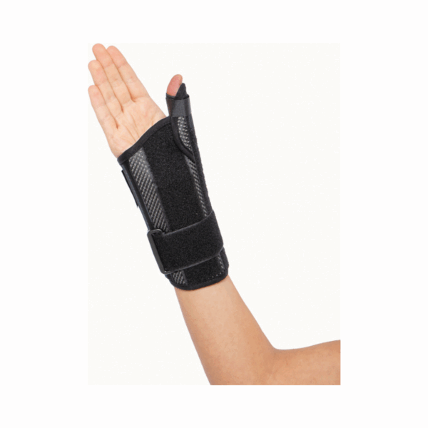 Anatomic Help 0506 Νάρθηκας Καρπού Δεξιάς Πλευράς με Αντίχειρα σε Μαύρο Χρώμα