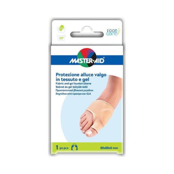 Master Aid Fabric & Gel Bunion Sleeve με Gel για τους Κάλους