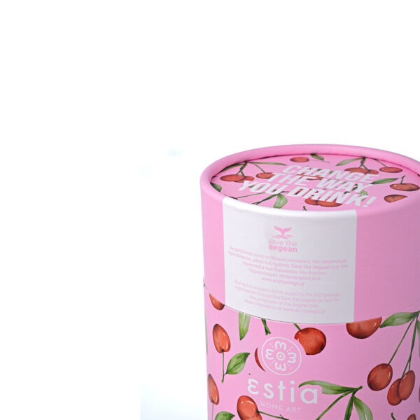 Estia Coffee Mug Save The Aegean 350ml Cherry Rose - Image 4
