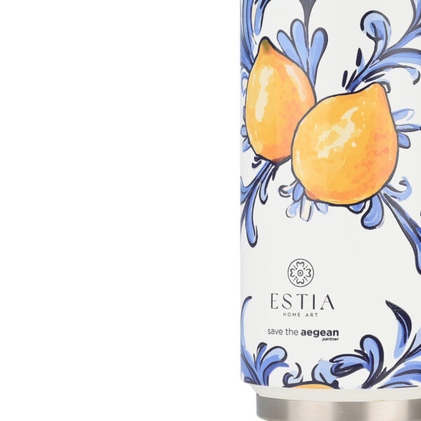 Estia Θερμός Travel Cup Save The Aegean 500ml Amalfi Coast - Image 2
