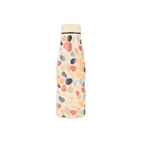 Estia Travel Flask Save the Aegean Μπουκάλι Θερμός Hue Pebbles 500ml