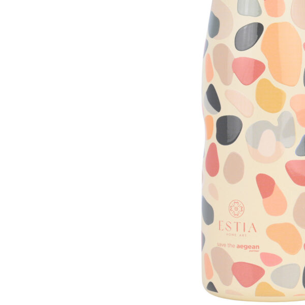 Estia Travel Flask Save the Aegean Μπουκάλι Θερμός Hue Pebbles 500ml - Image 2