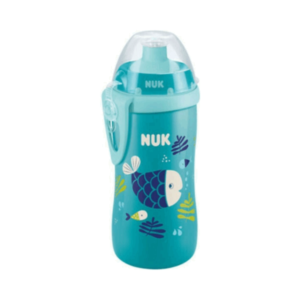 Nuk Εκπαιδευτικό Μπιμπερό Junior Cup 18m+ Fish 300ml