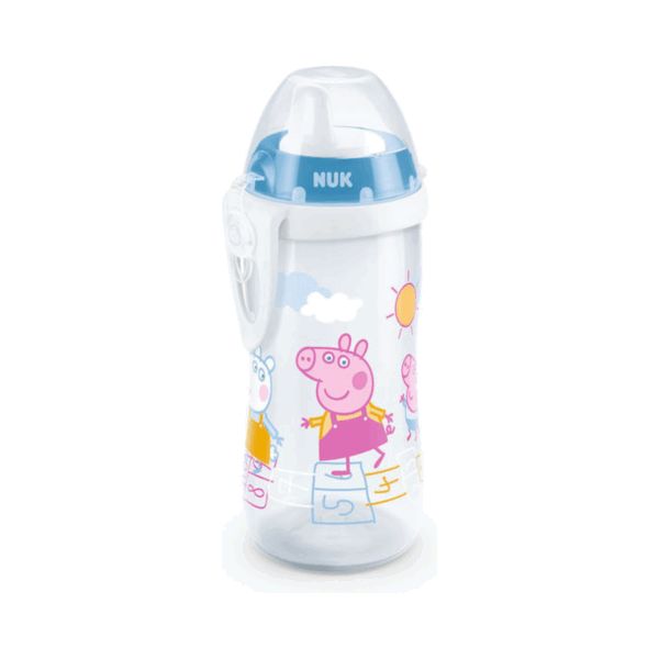 Nuk Εκπαιδευτικό Μπιμπερό First Choice Kiddy Cup 12m+ Peppa Pig 300ml