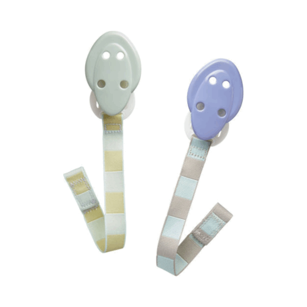 Tommee Tippee Κορδέλα Πιπίλας 0m+ από Ύφασμα – Πράσινο/Μπλε