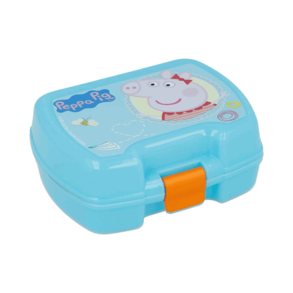 Stor Παιδικό Κουτί Σνακ Peppa Pig | Γαλάζιο, Ανθεκτικό, BPA Free - Image 2
