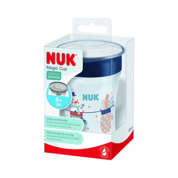 Nuk Παιδικό Ποτηράκι "Magic Cup" από Πλαστικό Μπλε 250ml για 8m+ - Image 2