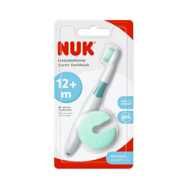 Nuk Βρεφική Οδοντόβουρτσα Starter Green για 1+ χρονών - Image 2