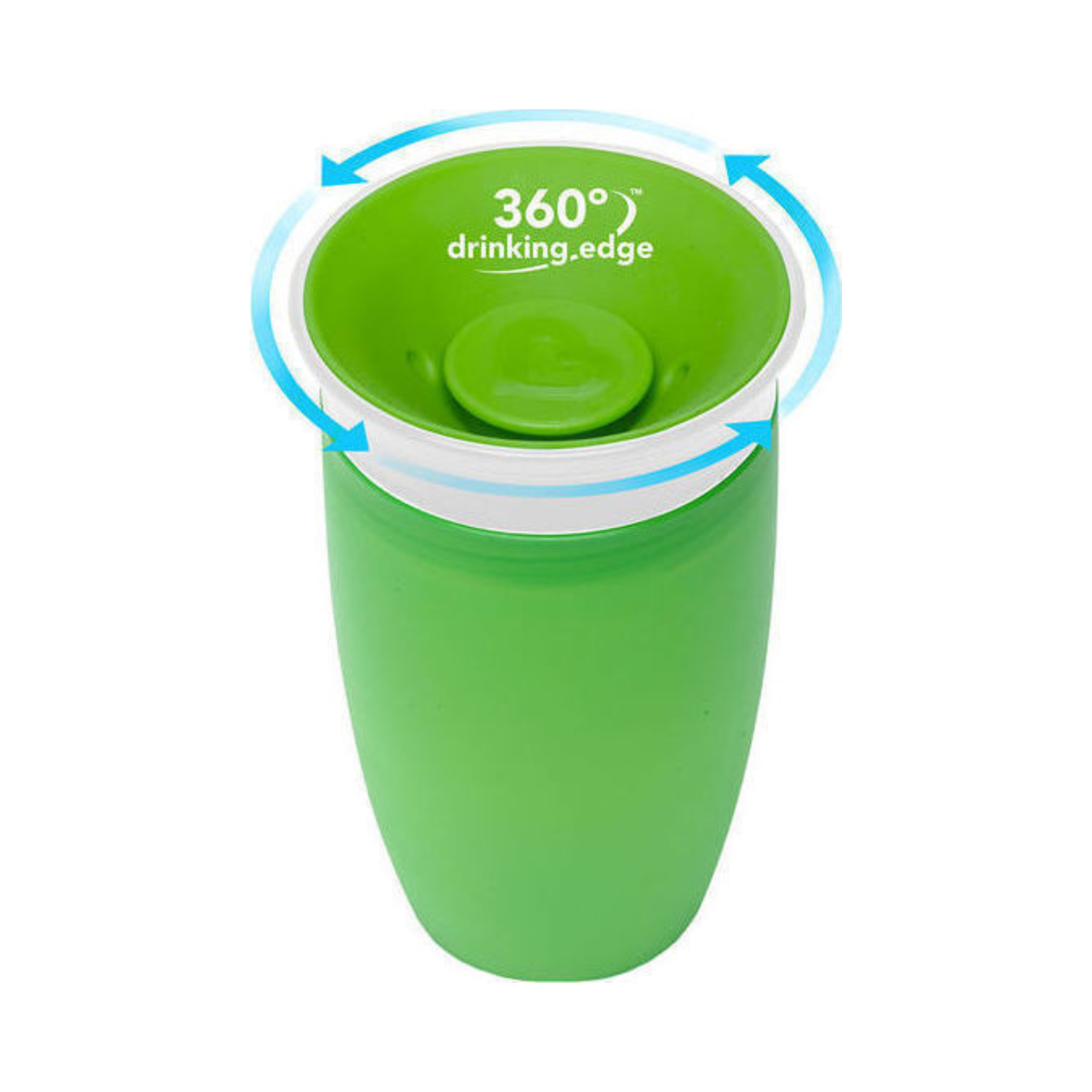 Munchkin Παιδικό Ποτηράκι Miracle 360 Sippy Cup από Πλαστικό Πράσινο 296ml για 12m+ - Image 2