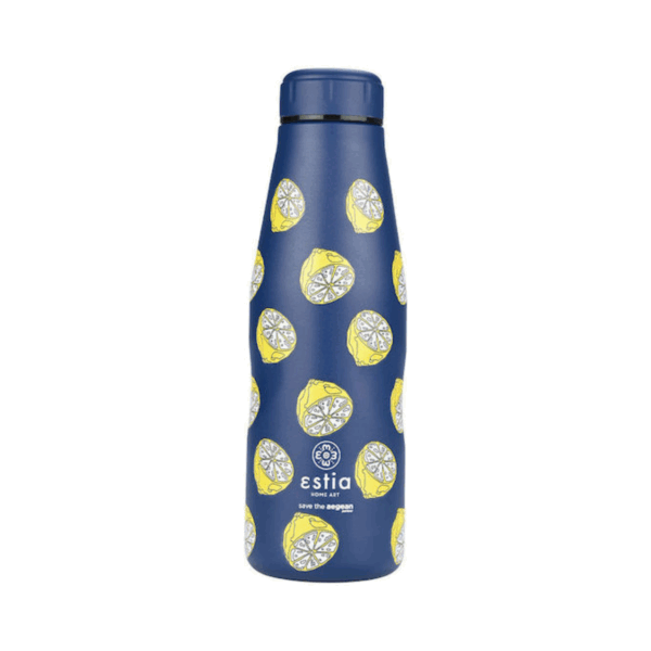 Estia Travel Flask Save the Aegean Μπουκάλι Θερμός Citrus infusion 500ml - Image 3